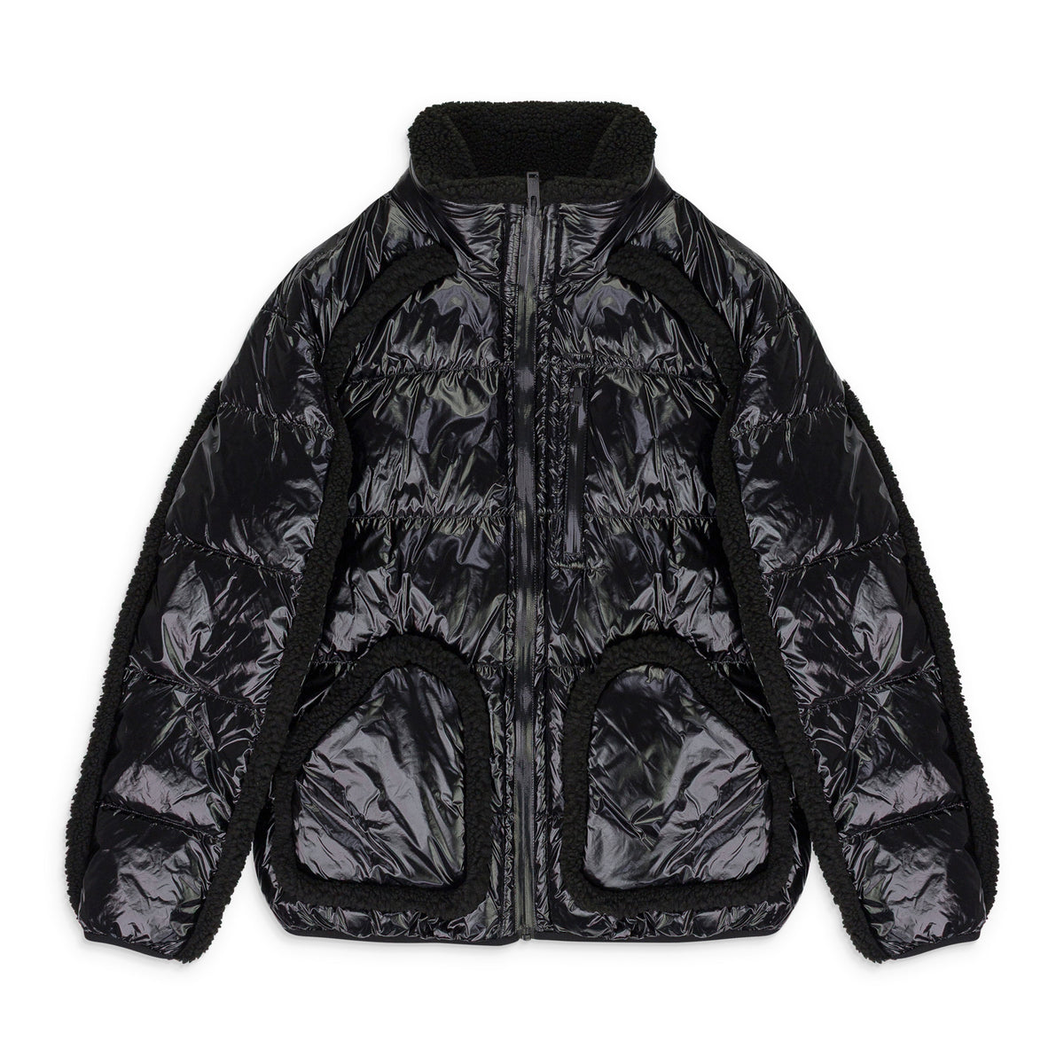 Black / Black Ski Mountain Puffer