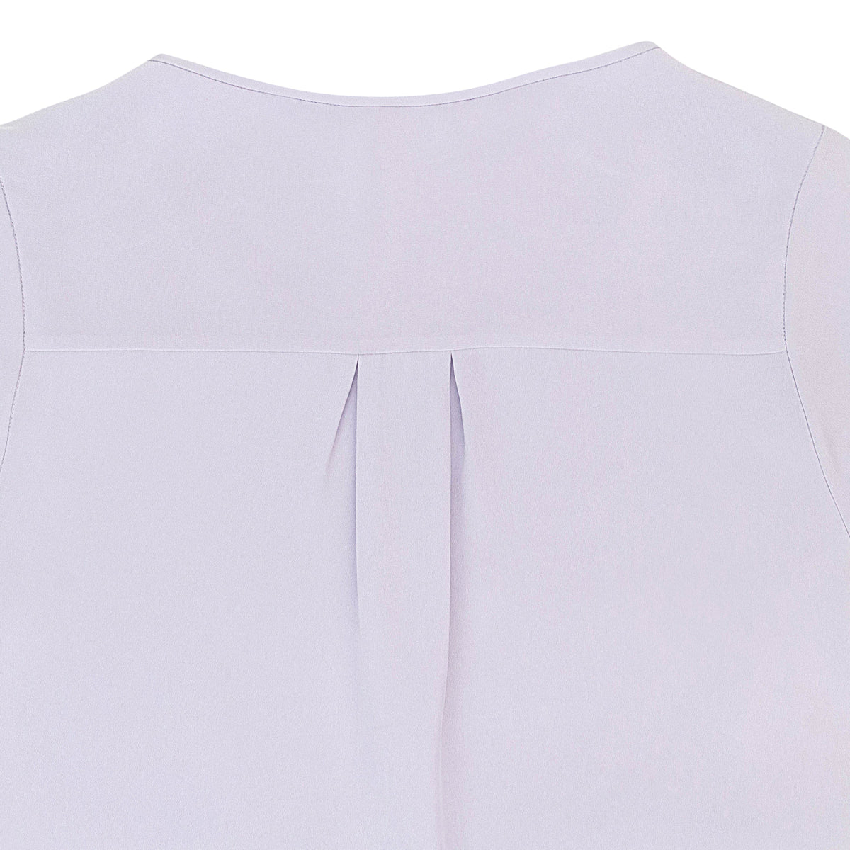 SCOOP NECK SHORT SLEEVE LILAC T-SHIRT