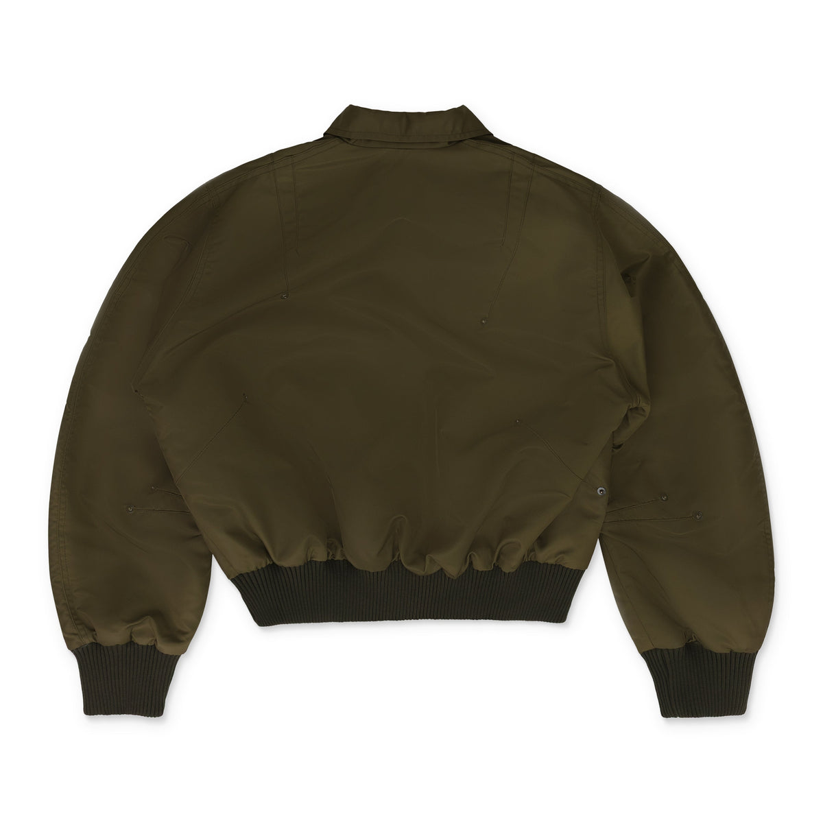 Green Elliott Aviator Bomber Jacket