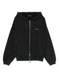 COLE BUXTON zip hooded knitwear