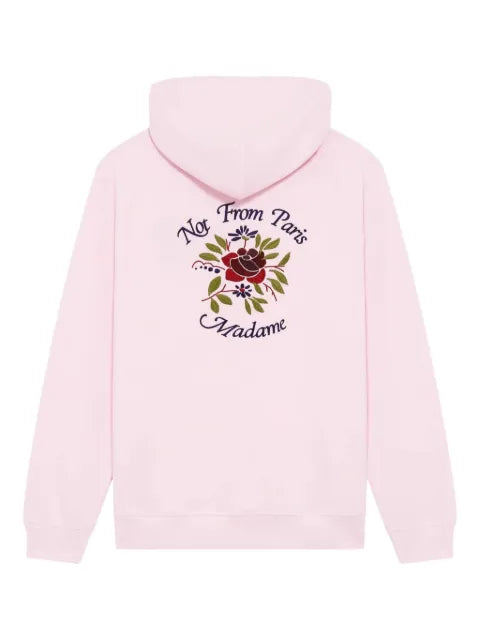 Drôle De Monsieur floral-print hoodie