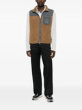 Murphy&Nye fleece-texture panelled gilet