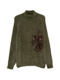 KidSuper graphic-intarsia high-neck sweater