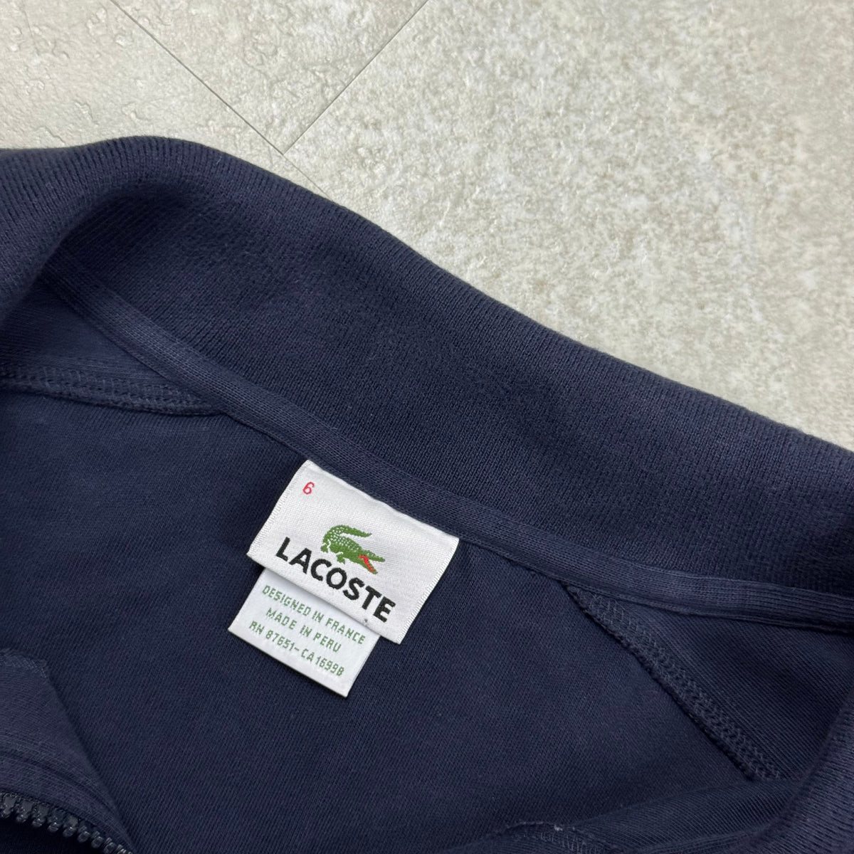 Lacoste Halfzip (XL)