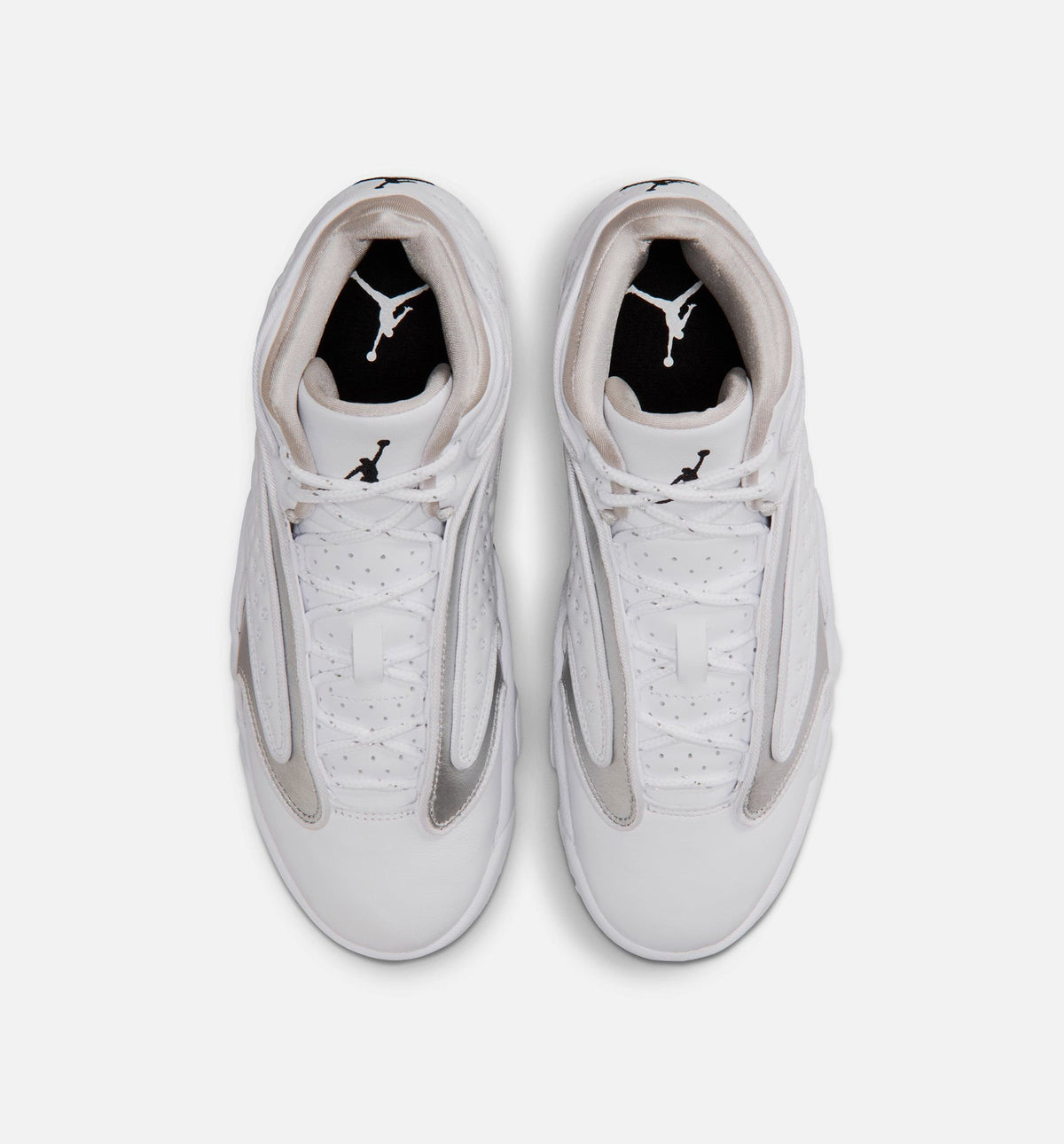 Air Jordan OG Women's Shoes - White/Black/Metallic Silver