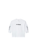Kids' Half & Half Flames Long Sleeve