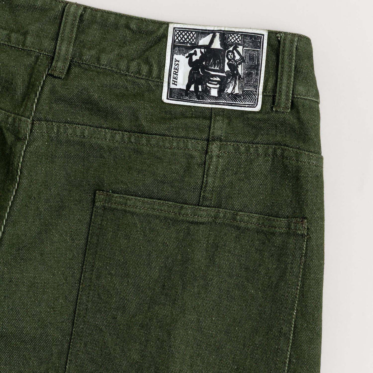 Heresy Alga Jeans: Green