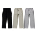 Fear of God Essentials Striped Embroidered Letter Sweatpants Unisex