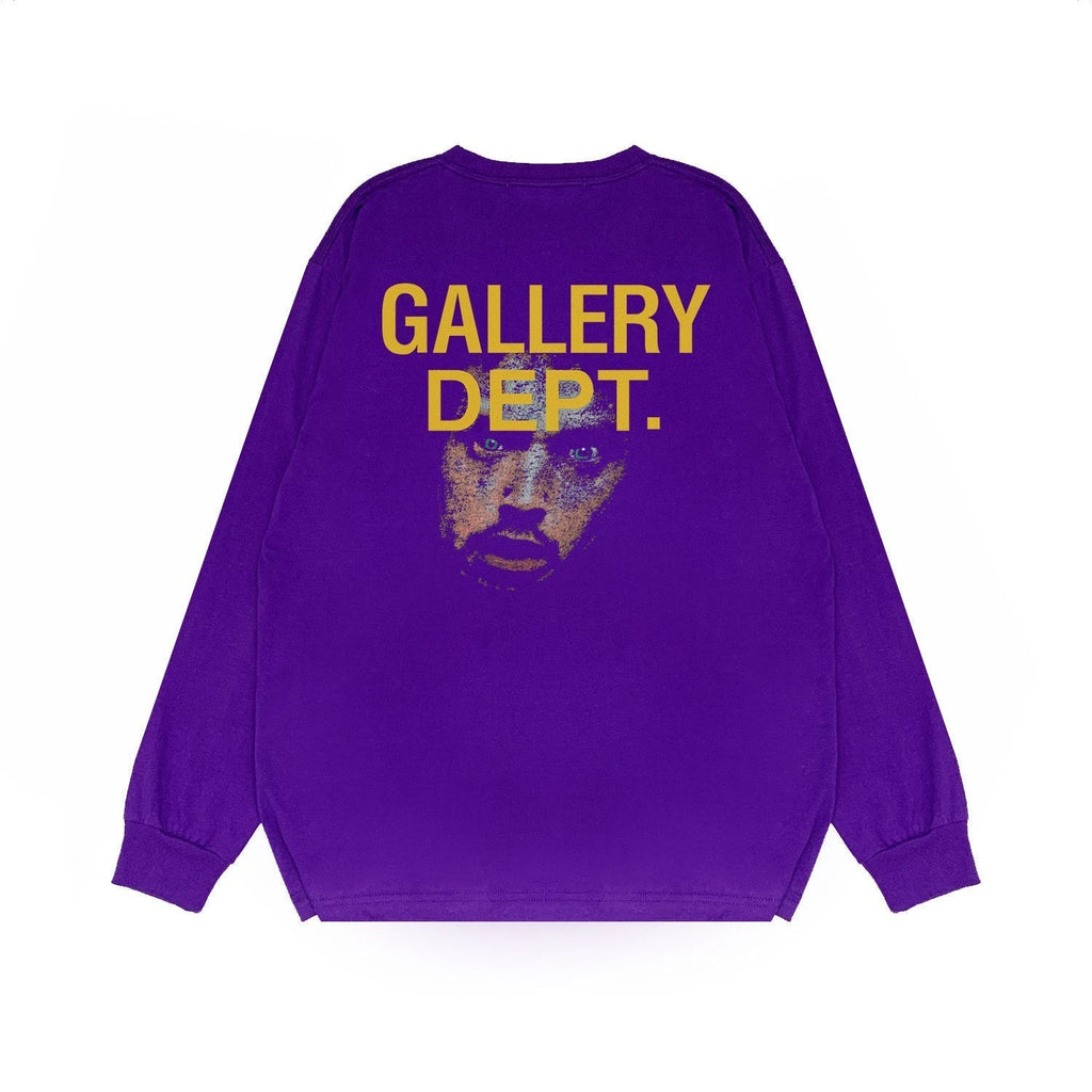 Gallery Dept Long Sleeved Shirt Fashion Brand Long Sleeve Long-Sleeved T-shirt Blouse
