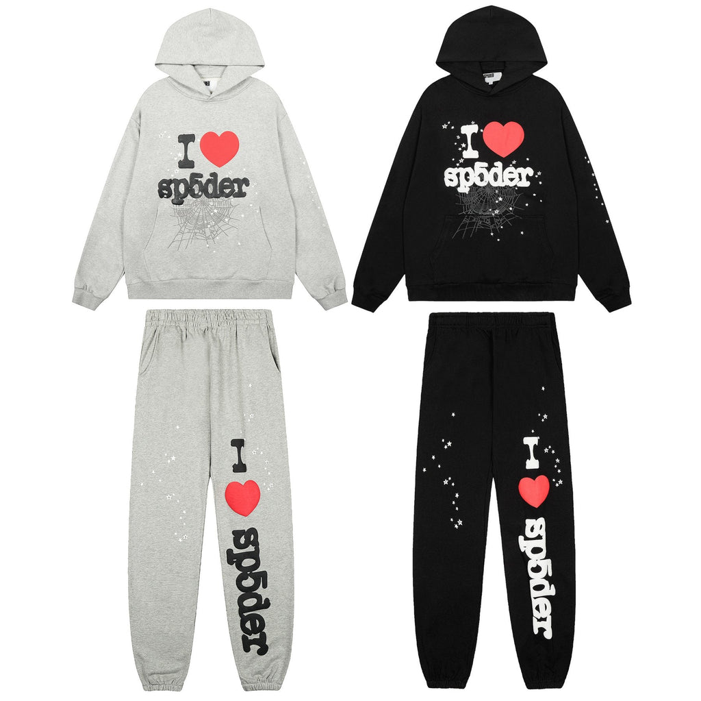 Sp5der I Heart Web Graphic Matching Set