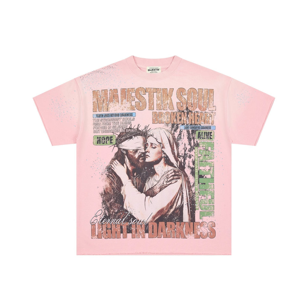 MAJESTIK Soul Graphic Short-Sleeve T-Shirt