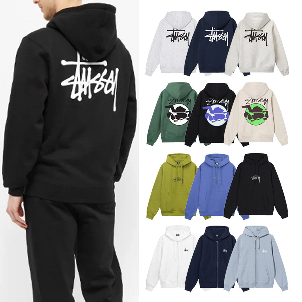Stussy Basic Hoodie - Black