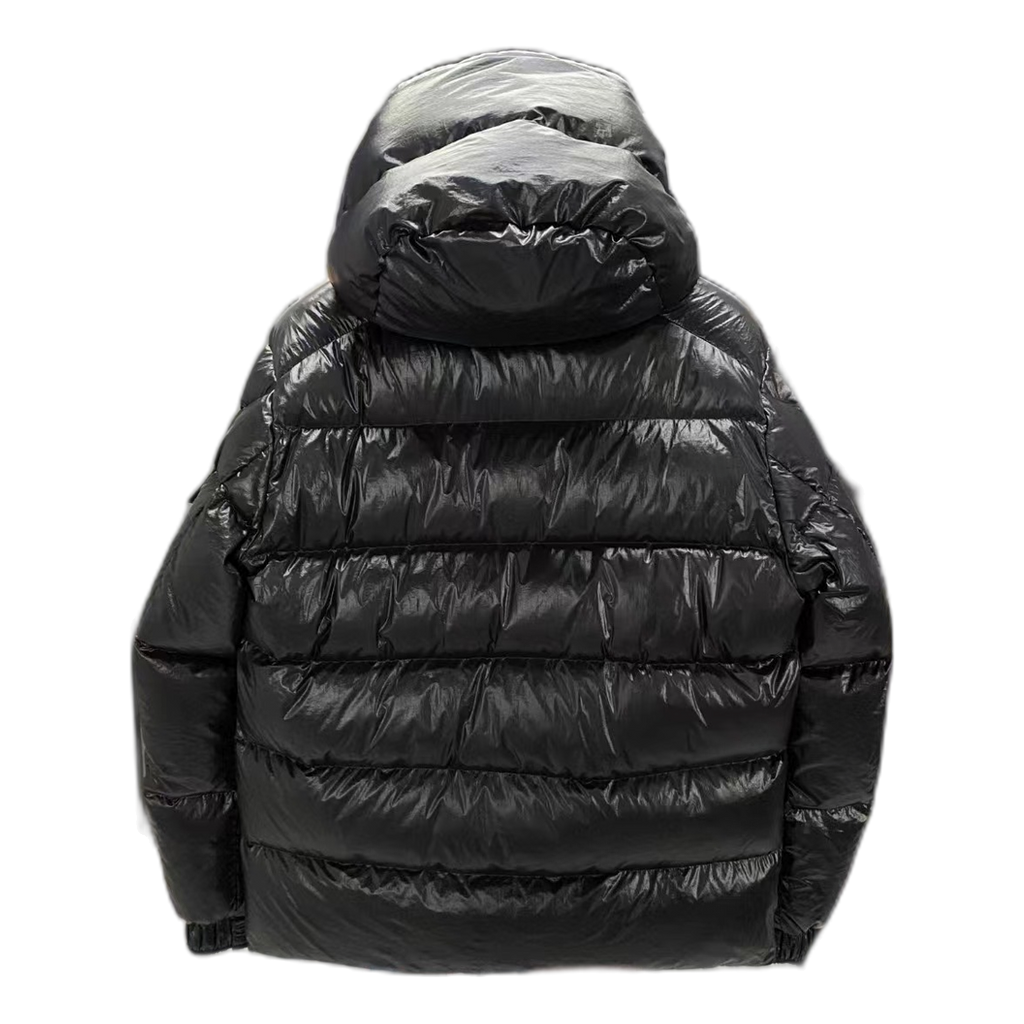 Moncler Maya 70th Anniversary Glossy Hooded Puffer Jacket