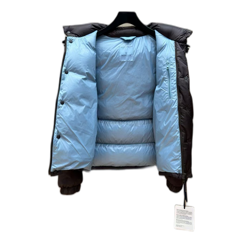 Moncler Oversized Chest-Badge Hooded Puffer – Intentional