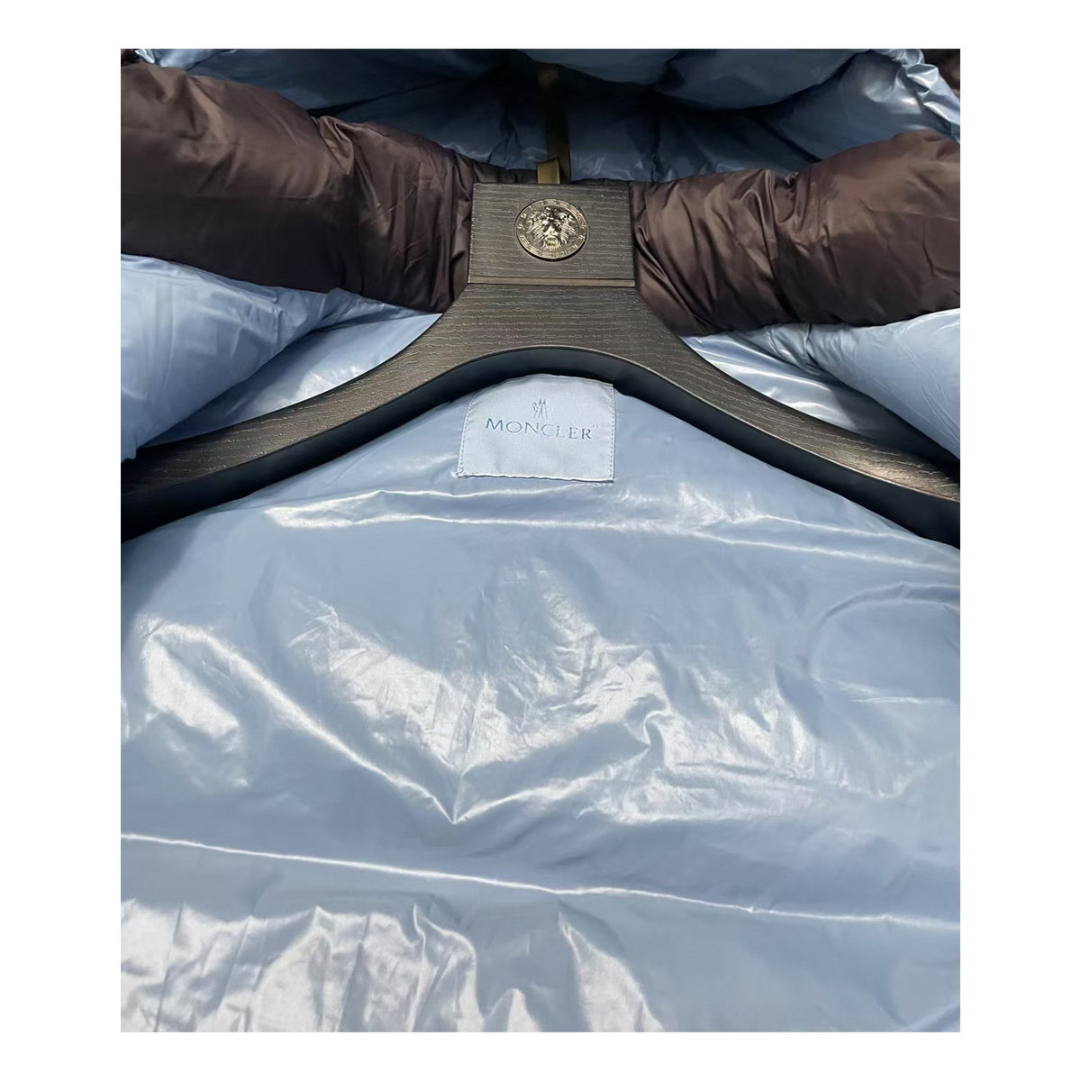 Moncler Oversized Chest-Badge Hooded Puffer – Intentional