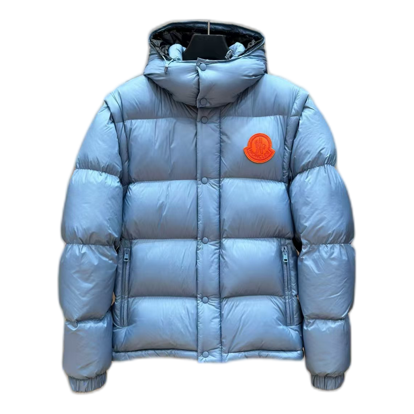 Moncler Oversized Chest-Badge Hooded Puffer – Intentional