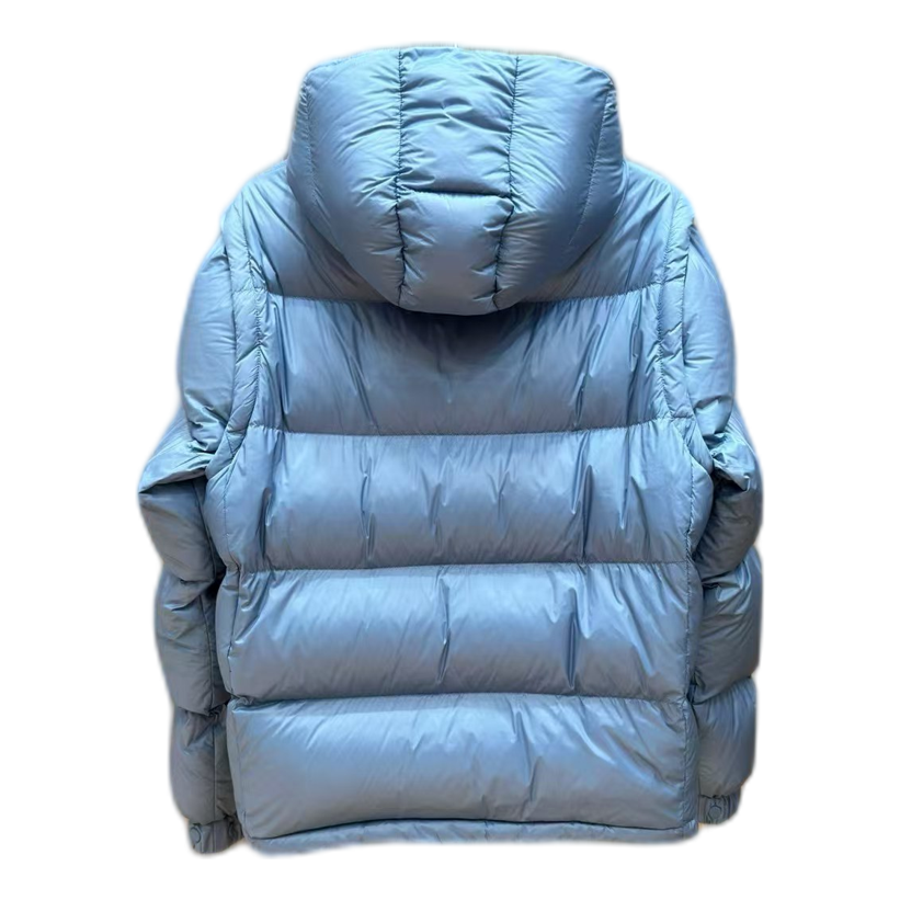 Moncler Oversized Chest-Badge Hooded Puffer – Intentional