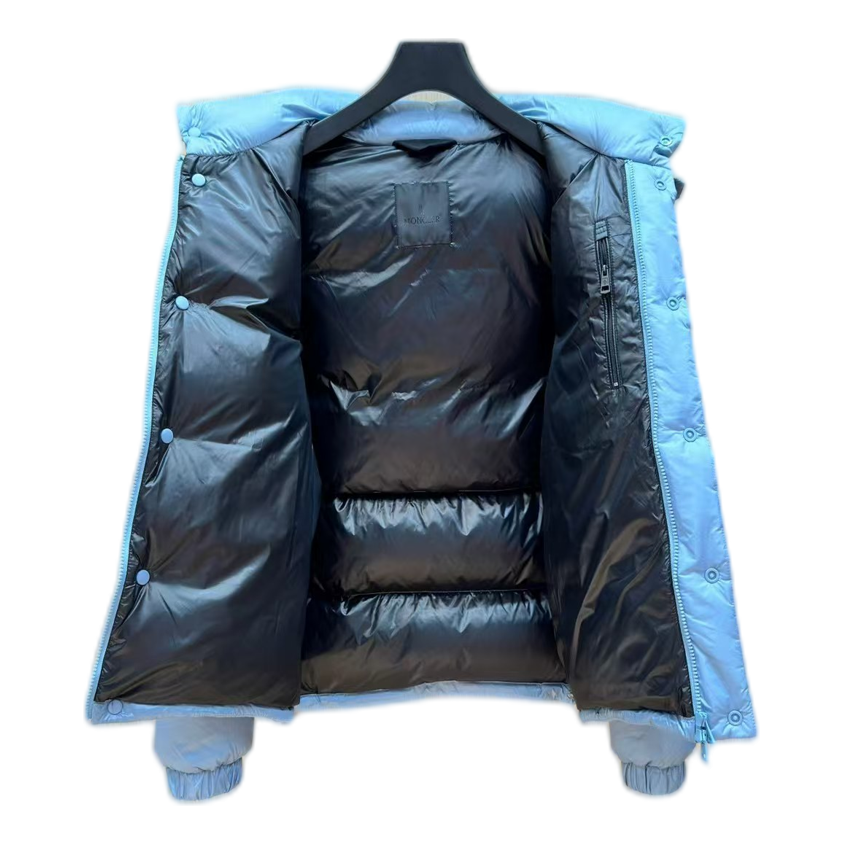 Moncler Oversized Chest-Badge Hooded Puffer – Intentional
