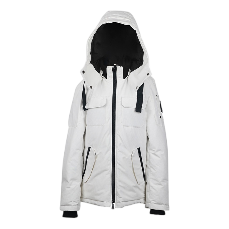 Moose Knuckles Contrast-Pocket Hooded Winter Parka II