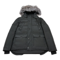 Moose Knuckles Four-Pocket Fur-Trim Hooded Puffer Jacket II