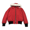 Moose Knuckles Men's Original Ballistic Shearling-Trim Bomber – Black III