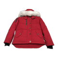 Moose Knuckles Women's Original Shearling-Trim 3Q Jacket – Navy II