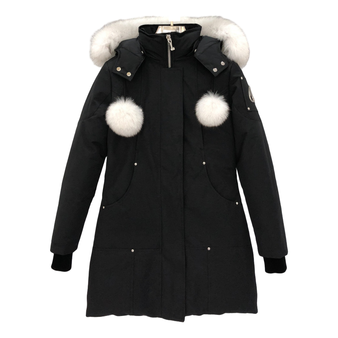 Moose Knuckles Stirling Parka – White Fur Trim III