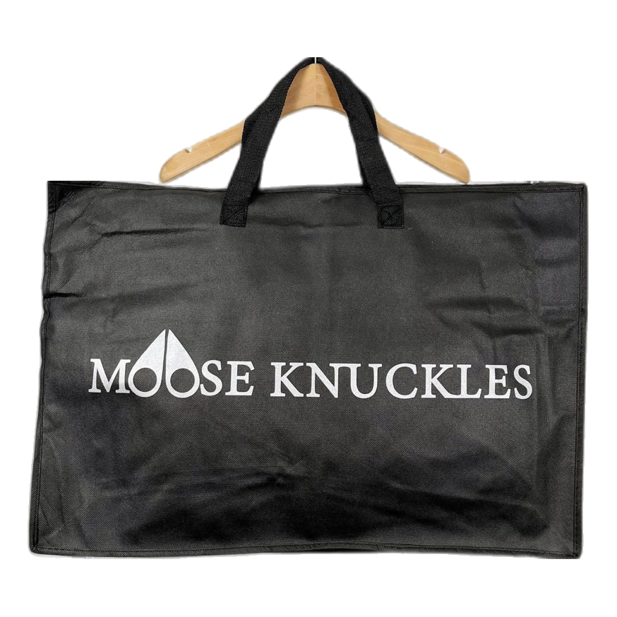 Moose Knuckles Logo-Zip Quilted Puffer Bomber – Off White