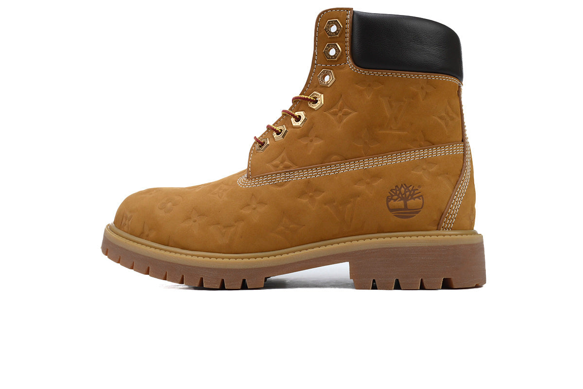 Timberland 6 Inch Ankle Boot Embossed Monogram Wheat 1AD7YN