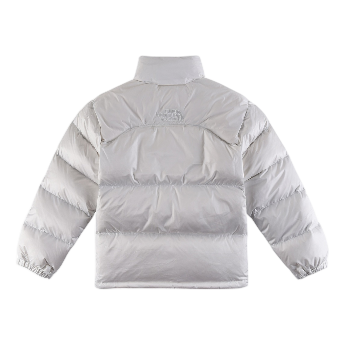 The North Face Contrast-Panel Stand-Collar Puffer Jacket – Color Block Style
