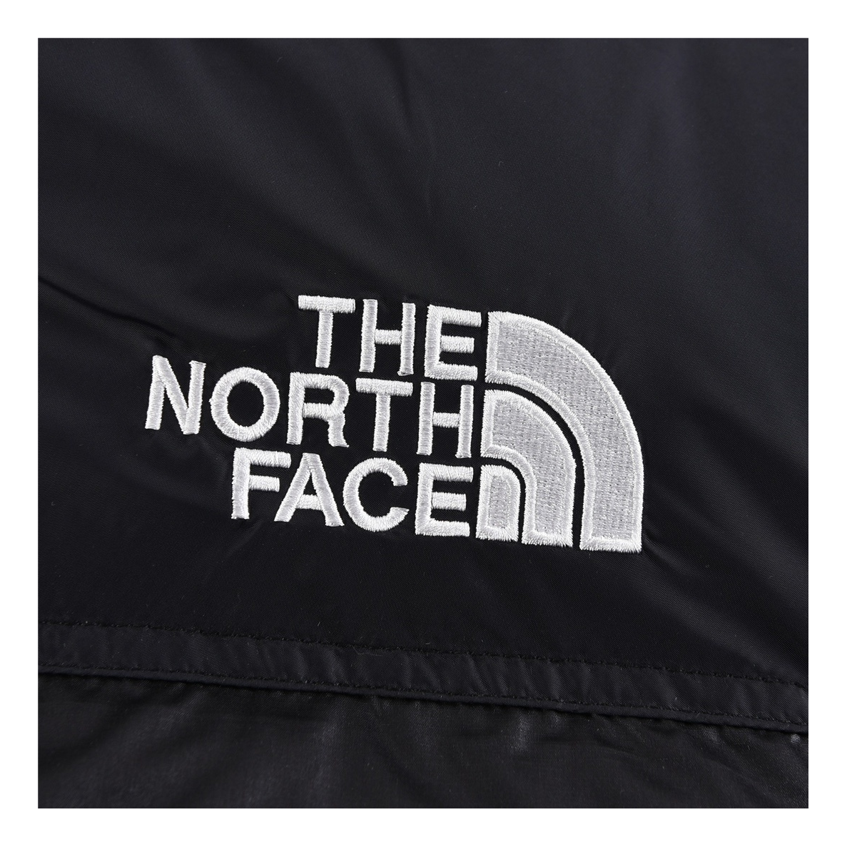 The North Face Contrast-Panel Stand-Collar Puffer Jacket – Color Block Style