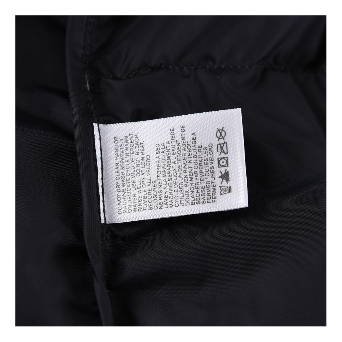 The North Face Contrast-Panel Stand-Collar Puffer Jacket – Color Block Style